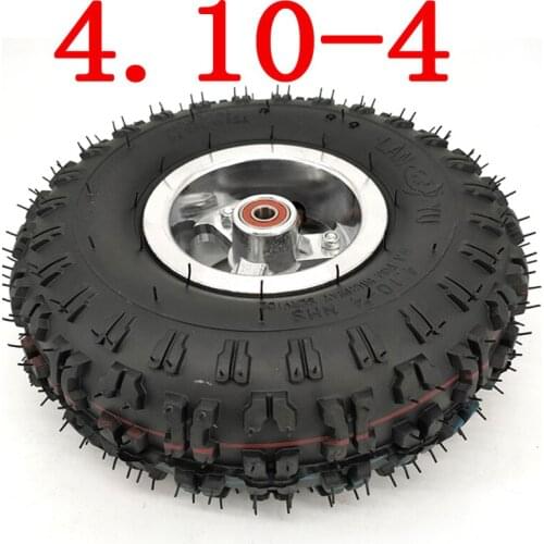 4.10-4 inner and outer tire hub is suitable for ATV of electric tricycle and 4-wheel vehicle