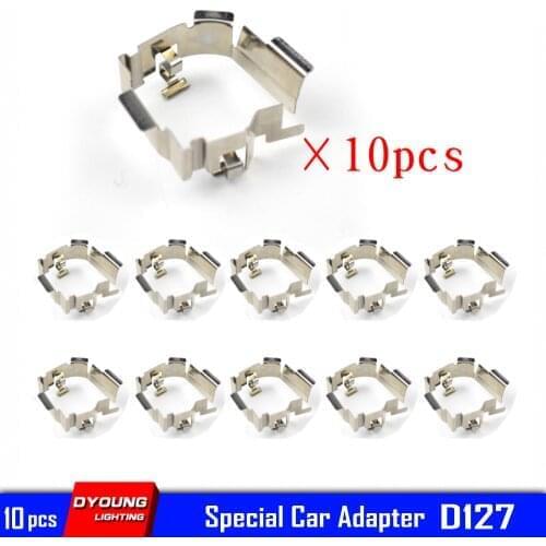 10Pcs H1 Headlight Adapter For Ford Focus 19 Car LED Bulb Base Socket Holder For Car Halogen Headlamps D127 Dyoung