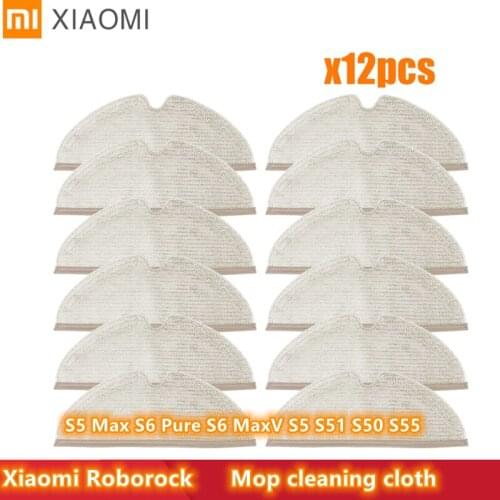 Mop Cloths Rags Accessories For XiaoMi Roborock S5 Max S6 Pure S6 MaxV S5 S51 S50 S55 Xiaowa E25 E35 Vacuum Cleaner Parts