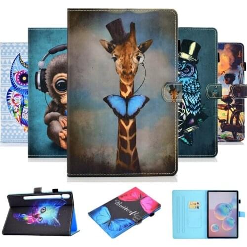Tablet Case for Samsung Galaxy Tab S6 10.5 '' SM-T860 SM-T865 2019 High quality Printed Soft back Cover for samsung tab s6 t860