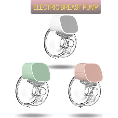 Baby Accessories Electric Breast Pump Wearable Silent Invisible Hands Free Breast Pumps 2 Mode 5 Level Adjustable for HomeTravel