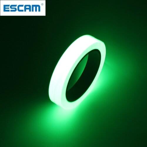 ESCAM Free Shipping One Roll 1cm*10M Luminous Tape Self-adhesive Glow In The Dark Safety Stage Home Decorations Warning Tape