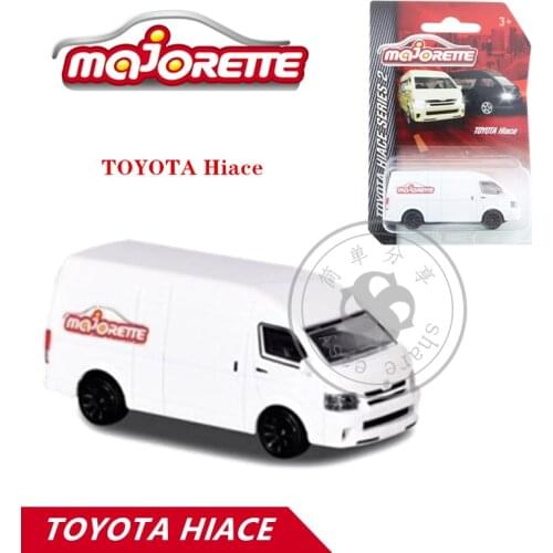 Majorette 1/64 TOYOTA HIACE SERIES 2 Cars Hot Pop Kids Toys Motor Vehicle Diecast Metal Model
