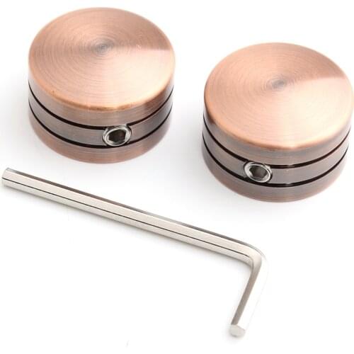 Motorcycle Aluminum Copper Spark Plug Head Bolt Cap Cover For Harley Touring Glides Sportster XL 883 1200 Twin Cam Models