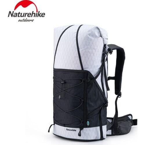 Naturehike Mountaineering Backpack 45+5L XPAC Waterproof Ultralight 1.2kg Hiking Camping Backpack Unisex Outdoor Daily Storage