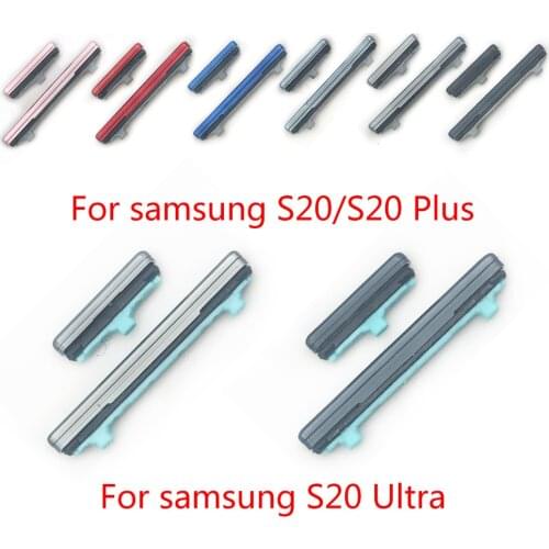 New Power Button + Volume Side Button For Samsung Galaxy S20 / S20 Plus / S20 Ultra rnal plastic button