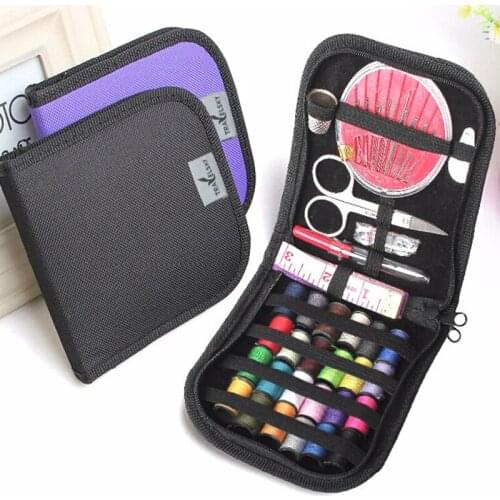 Portable Mini Travel Household Sewing Box Set Sewing Kit Storage Bags Sundries Organizer Home Tools