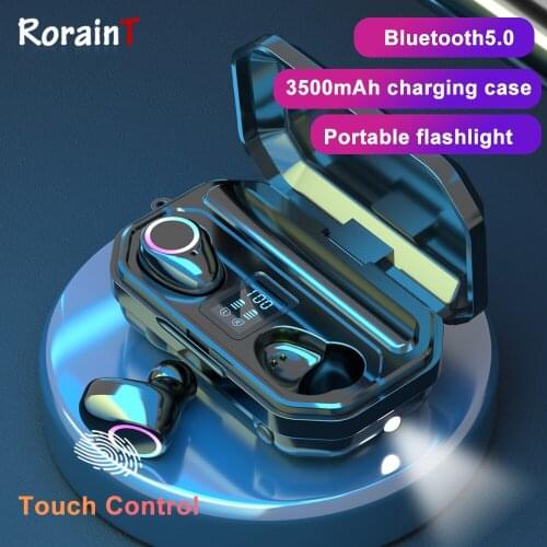 New TWS Wireless Earphone Touch Control M12Bluetooth 5.0 Earphones Earbuds Sport Headset Noise Cancel LED Display Waterproof