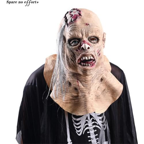 Frighten Rot Halloween Mask mascara hallowen Creepy Halloween Party Props Halloween Scary Mask Zombie Mask mascaras de terror