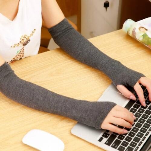 Arm Sleeves Comfortable Breathable Sports UV Protection Home Outdoor Running Cycling Driving Reflective Sunscreen Long Sleeve