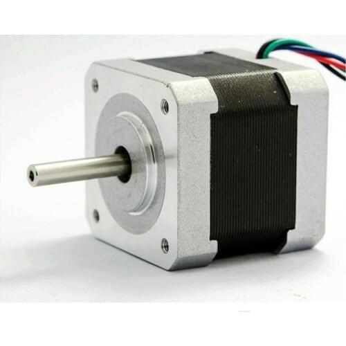 Nema17 Stepper Motor 42HS34-0404 Single Shaft 0.44NM 0.4A Motor Length 34mm CNC Engraving