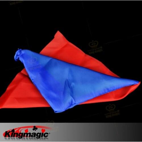 Colour Change Silk Scarves Change Color Double Color Changing New Change Color Silk Scarf For Magic Trick Magic Props 10pcs/lot