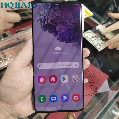 Small Little dead pixel lcd For Samsung Galaxy S20 G980F S20Plus G985F S20 Ultra G988F LCD Display Touch Screen Digitizer Good