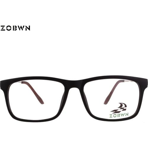 ZOBWN wholesale gafas oculos de grau masculino Stable style montures de lunette TR90 super light montures de lunette man glasses