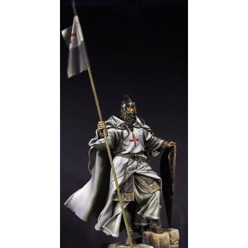 1/6 high 230mm ancient warrior stand with spear Resin figure Model kits Miniature gk Unassembly Unpainted