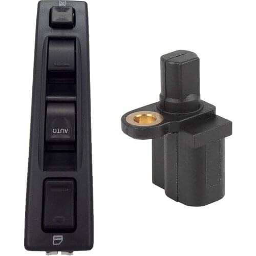 1Pcs Automobile Front Window Glass Lifter Electric Switch & 1Pcs ABS Car Sensor Speed Sensor For Ford Focus Mazda