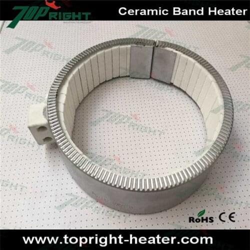 170*50mm 230V 1500W energy saving ceramic band heater for Plastic Injection Machine
