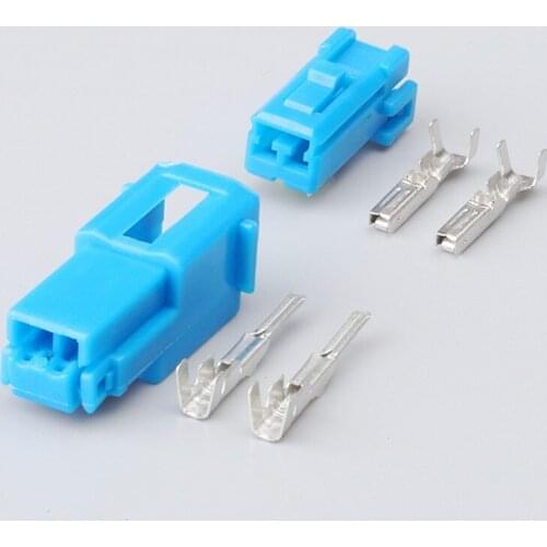 2 Pin DJ7022Y-1.8-11/21 Female +Male Audio Socket Tweeter Plug Auto Automotive Instrument Station Connector For Mazda CX5