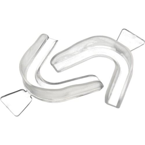 2pcs Transparent Night Protective Gum Shield Mouth Trays Brusism Teeth Whitening Anti-grinding Boxing Tooth Protection Equipment