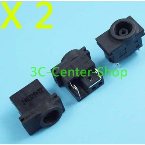 2 PCS Laptop dc power jack For Samsung R467 R464 R468 P467 R418 R470 R463 R548 R520 R522 R620 DC JACK Connector charging port