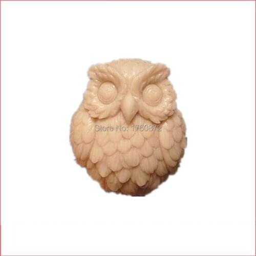 Free shipping sell hot owl Modelling soap mold silicone cake mold fondant chocolate mold handmade soap mold