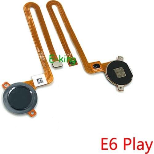 For Motorola Moto E6 Play E6S G8 Power Lite Fingerprint Reader Touch ID Sensor Return Key Home Button Flex Cable