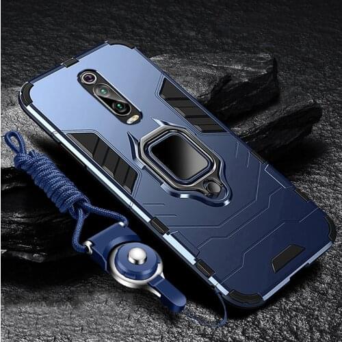 For Xiaomi Mi 9T Pro Case Hard PC With Stand Ring Armor shockproof protective Back Cover Case for xiaomi mi 9t 9tpro mi9t