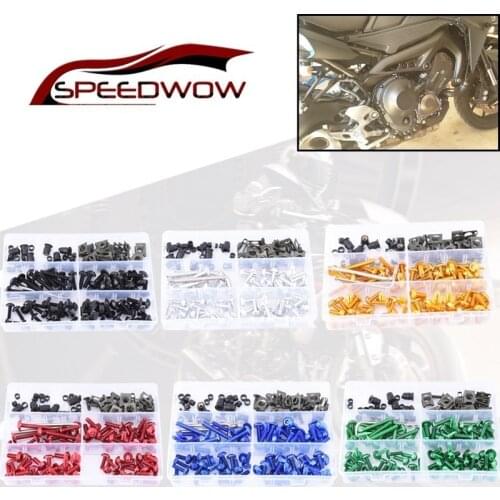 M5 M6 Fairing Bolts Kit Screws Body Screws For Suzuki GSXR GSX-R 600 750 1000 RF600R RF900R Katana 600 650 750 RGV250 B-King