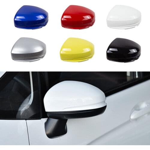 Car Exterior Wing Door Side Rearview Mirror Cover Cap Lid House Shell For Honda Fit Jazz GK5 2014 2015 2016 2017 2018 2019 2020