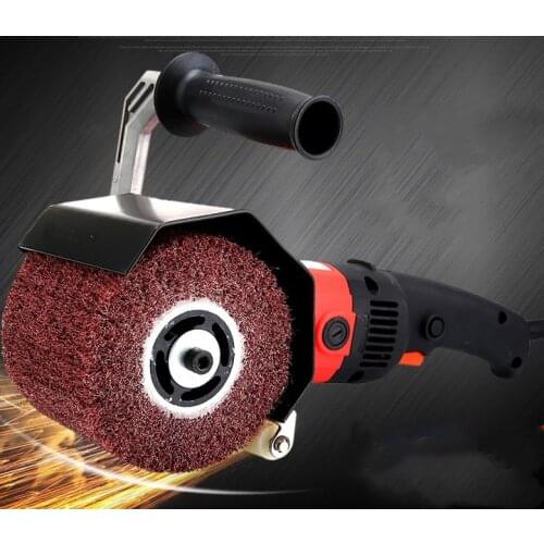 Stainless steel wire drawing machine industrial grade metal mirror high power portable speed polishing machine