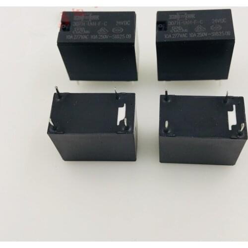 Original 307H-1AH-F-C 24VDC 4pin 10A277VAC relays