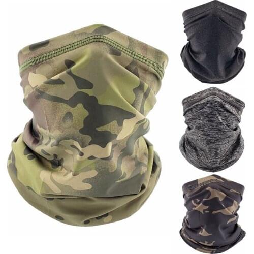 Camping Hiking Face Scarf Cycling Bandana Magic Scarf Ice Silk Men Bicycle Head Wrap Outdoor Sports Fishing Bike Headscarves