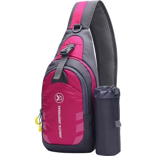 Men Women Sling Backpack Chest Crossbody Bag Shoulder Bag Travel Sports Gym Daypack