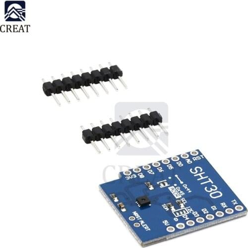 SHT30 Shield For WeMos D1 Mini SHT30 I2C IIC Interface Digital Temperature Humidity Sensor Board Module