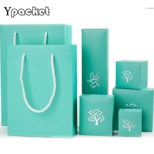 High Quality Box For Jewelry jewelry organizer box Engagement Ring Earrings Necklace Bracelet Display Gift Box40pcs/lot