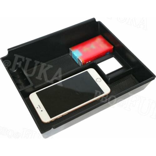 Car Armrest Storage Box Center Console Glove Tray Organizer For Toyota Alphard 2016-2017