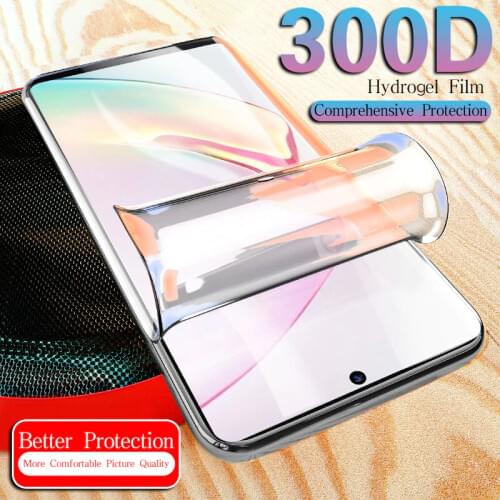 300D Soft Hydrogel Protective Film For Samsung Galaxy S20 FE Screen Protector Not Glass On Gelaxi Note 20 S21 Ultra 10 Plus 9