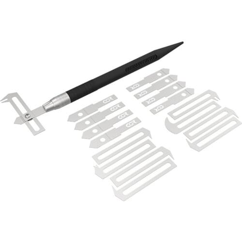 1set Carving Knife Model Making Tool Transformation DIY Manual Parallel Symmetry Scribing Knife