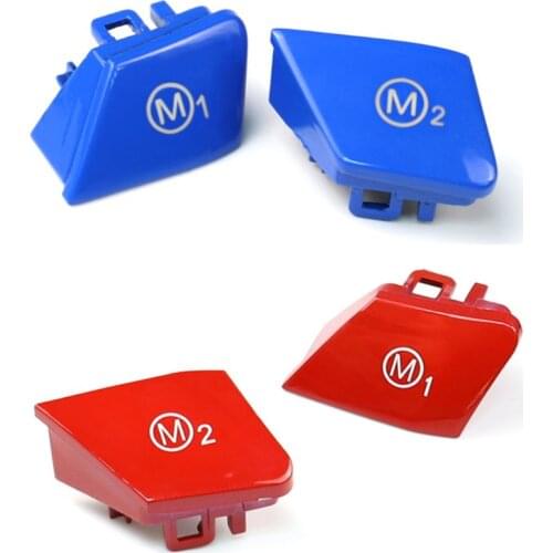 1Set Car Steering Wheel M1 M2 Mode Button for B-MW M Sport X5 X6 F15 2013-2018 M68B