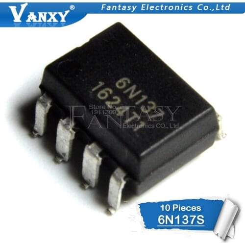 10PCS 6N137S SOP8 6N137SD SOP 6N137 SOP-8 SMD new and original IC