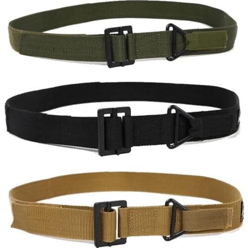 1000D Nylon Waistband Army Training Combat Military Belt Outdoor Tactical Hunting Sport Belt 125cm Waist Support Belt