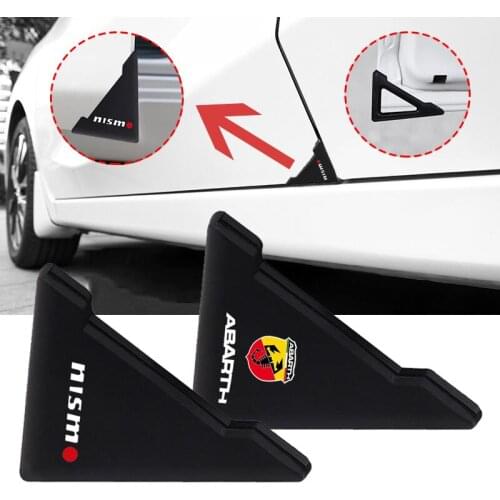2pcs Car Door Corner Protector Anti-Scratch Car Stickers Automotive Goods For BMW M M3 M5 X1 X3 X5 X6 E90 E91 E92 E93 M3 E60 E61