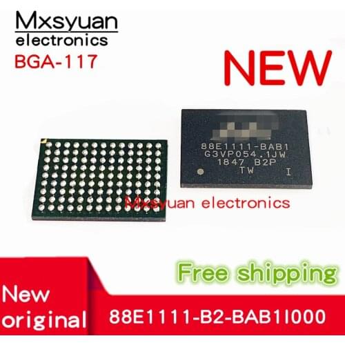 5pcs~20pcs/LOT 88E1111-BAB1 88E1111-B2-BAB1I000 BGA117 New original In stock