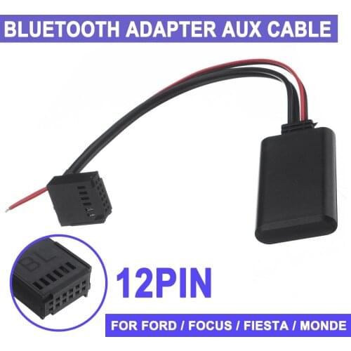 Car 12V bluetooth Adapter Aux Module Cable Stereo AUX-IN For bluetooth aux car kit For Ford Focus,Fiesta,Mondeo,C-Max,Fusion