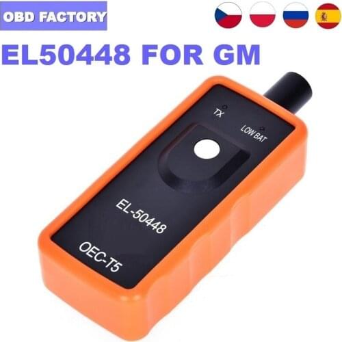 EL50448 Tire Pressure Monitor Sensor EL-50448 TPMS Reset Tool EL-50448 OEC-T5 TPMS for GM/OPEL Tire Pressure Sensor