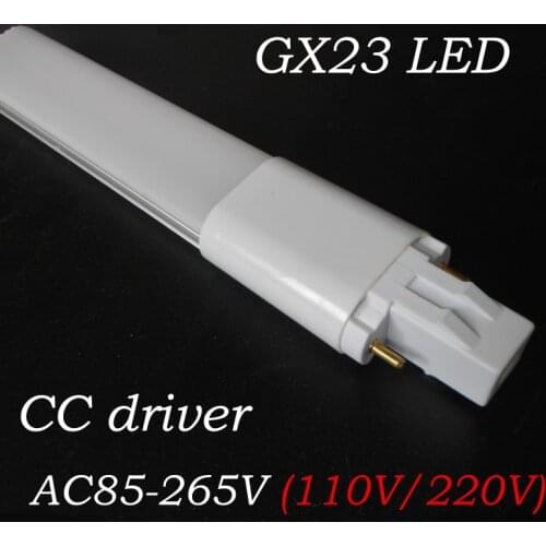 GX23 LED bulb 4W 6W 8W 10 real power 35 28 18 pcs SMD 2835 LED PL lamp 110V 120V 220V warm white/Pure white/cool white