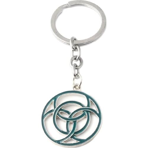 Horizon Zero Dawn Keychain PS4 Games Metal Logo Pendant Key Chains Men Car Women Bag Keyring Game Jewelry