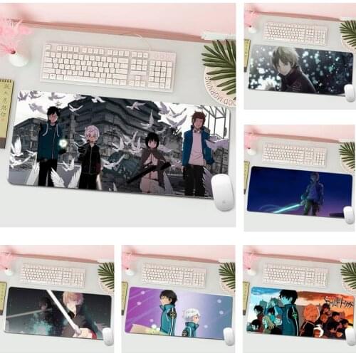 World Trigger Office Mice Gamer Soft Mouse Pad L Large Gamer Keyboard PC Desk Mat Computer Tablet Gaming Mouse Pad