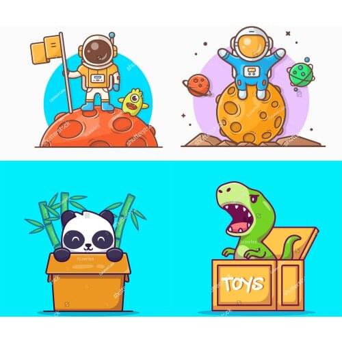 Astronaut Boy Metal Cutting Dies People Human Stencil for DIY Scrapbooking Card Craft Decoration