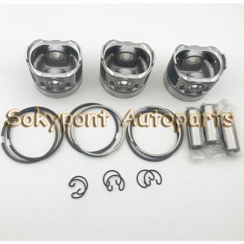 New STD 3LA1 Cylinder Piston And Piston Ring Kit FOR ISU-ZU ISU Engine
